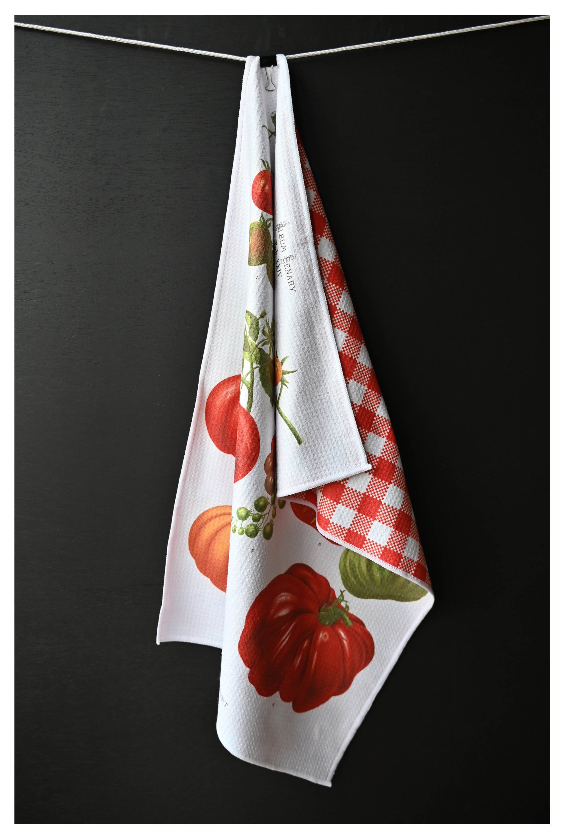 Tomatoes tea towel