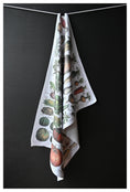 Load image into Gallery viewer, French vegetables tea towel
