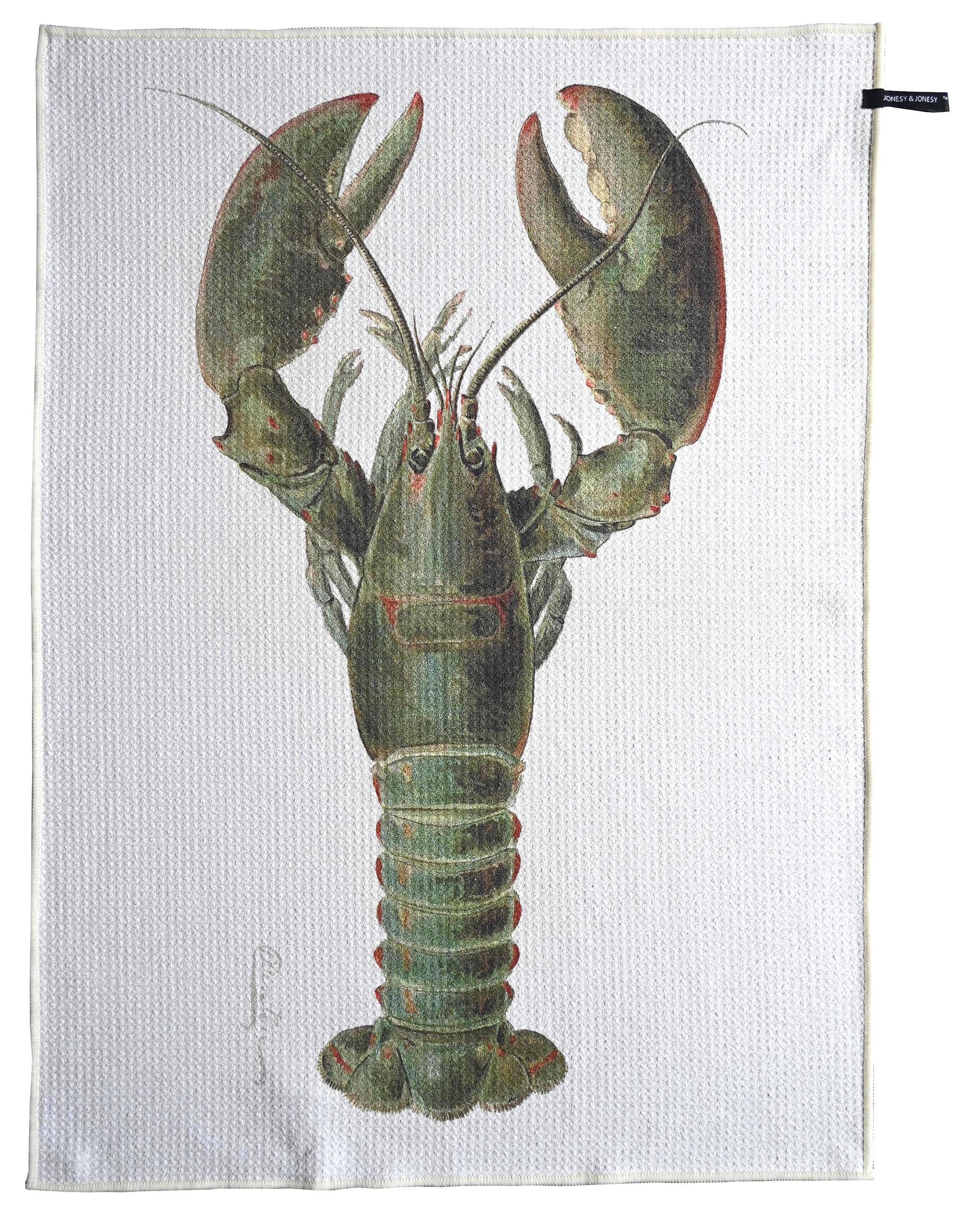 Lobster tea towel